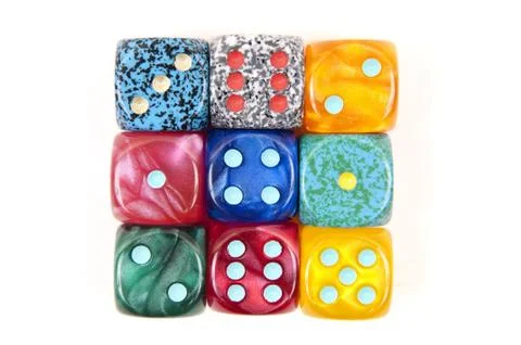 Dices Stock Photos