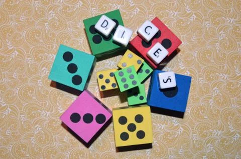 Dices Stock Photos