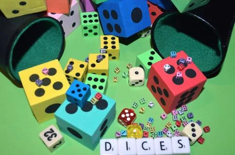 Dices Stock Photos