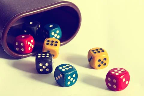 Dices Stock Photos