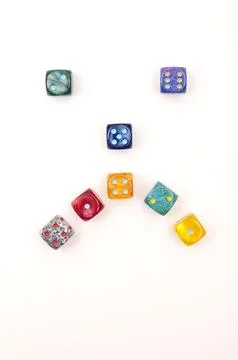 Dices Stock Photos