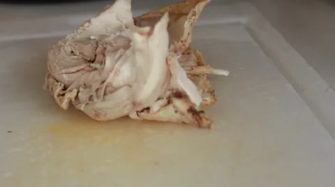 Dicing Chicken, High Definition Stock Footage 33771491