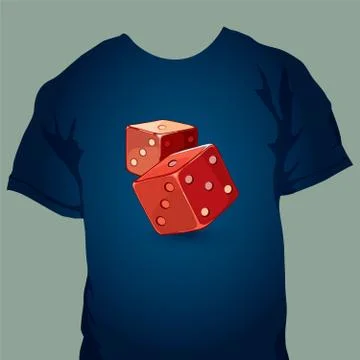 Dicing Stockillustratie