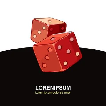 Dicing Stock Illustration