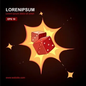 Dicing Stock-Illustration