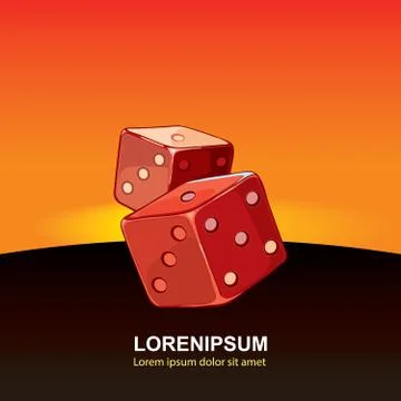 Dicing Stock Illustration