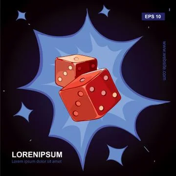 Dicing Stock-Illustration