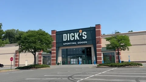 Dick's Sporting Goods Retail Storefront 4K Stock Video Stock Footage 248644357