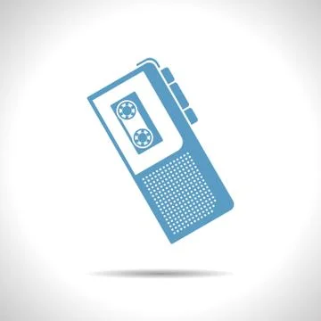 Dictaphone icon Stock Illustration