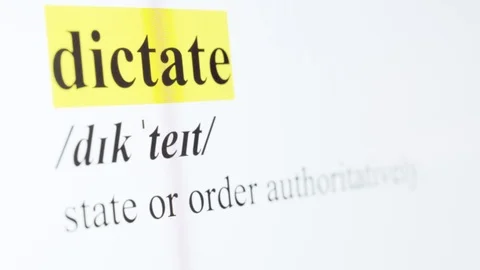 Dictate Text Macro Shot Highlighted in Yellow Color On Computer Screen Stock Footage 123224256