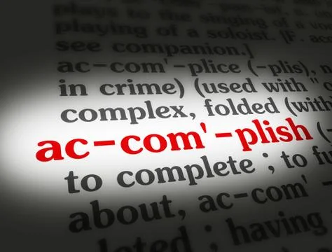 Dictionary accomplish Stock Illustration