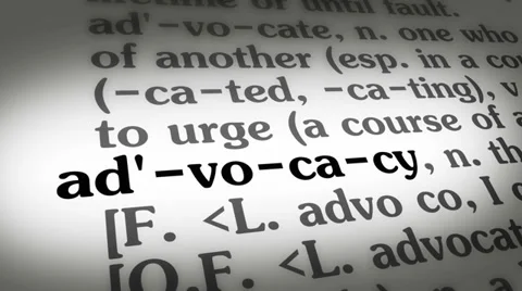 Dictionary Advocacy Stock Footage 35245115