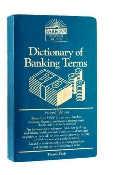 Dictionary of Banking Terms Stock Photos