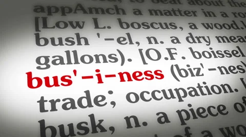 Dictionary Business Stock Footage 35427734