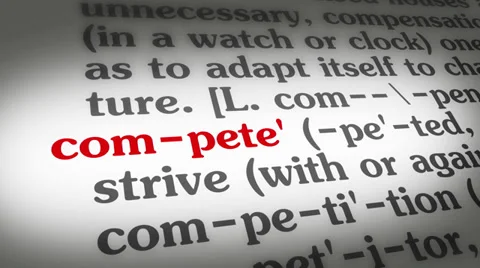 Dictionary Compete Stock Footage 35426756