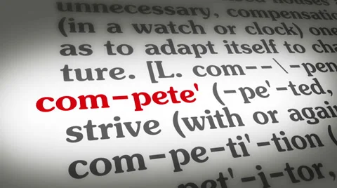 Dictionary Compete Stock Footage 35430122