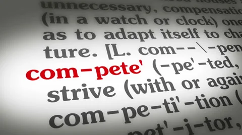 Dictionary Compete Stockbeeldmateriaal 35431093