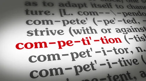 Dictionary Competition Stock Footage 35426731