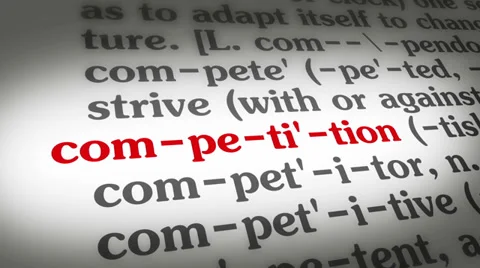 Dictionary Competition Video stock 35430430