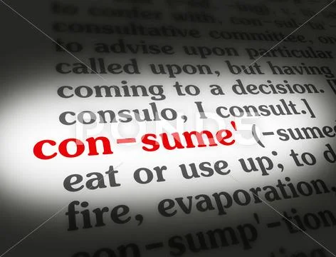 Dictionary consume Stock Photos