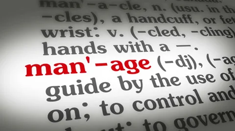 Dictionary Manage Stock Footage 35403709