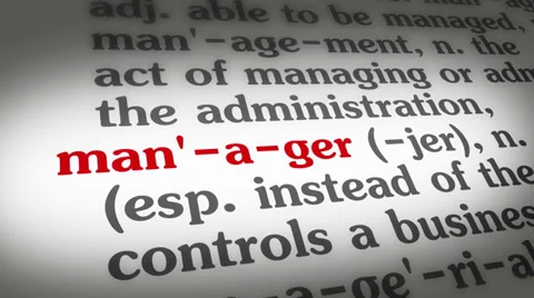 Dictionary Manager Stockbeeldmateriaal 35403197