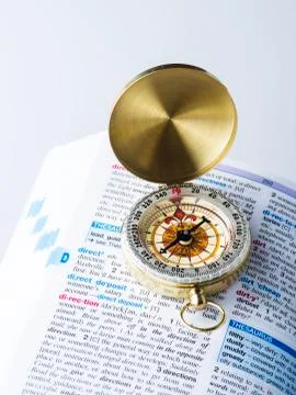 Dictionary Meaning - direction Stock Photos