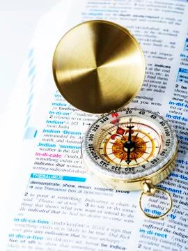 Dictionary meaning - indicate Foto stock