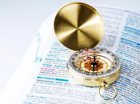 Dictionary meaning - indicate Stock Photos