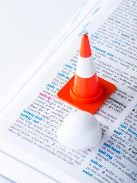 Dictionary Meaning - safety Stock Photos