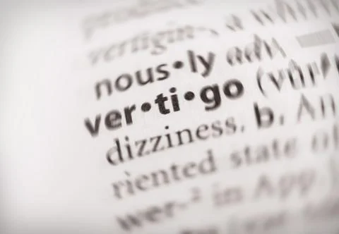 Dictionary Series - Vertigo Stock Photos