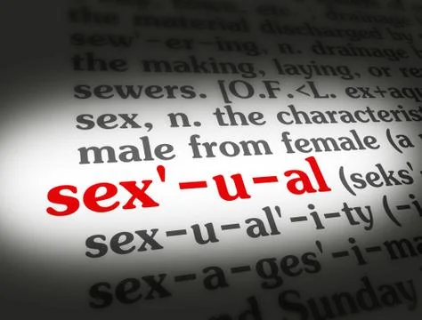 Dictionary sexual Stock Illustration