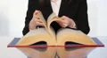 Dictionary. Stop motion. HD Footage