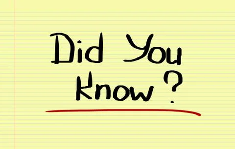 Did You Know Concept Stock Illustration