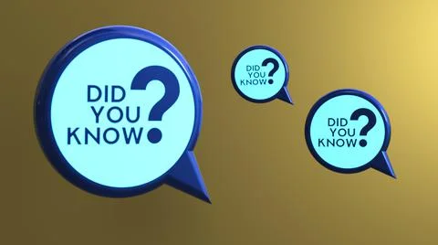Did you know Stock Photos