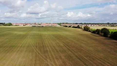 Didcot front fly by Stock Footage 116565248