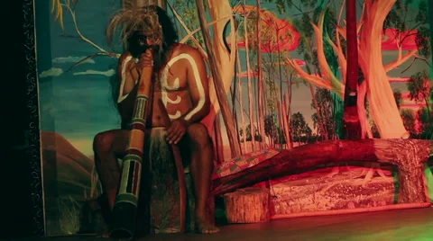 Didgeridoo by Indigenous Australian Stock Footage 49241602