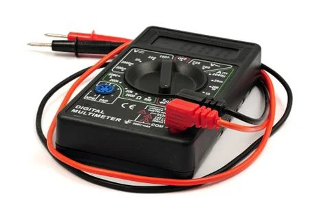 Didgital multimeter Stock Photos