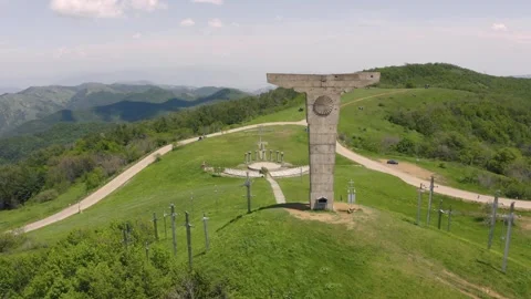 Didgori Battle Memorial Stock Footage 245078678