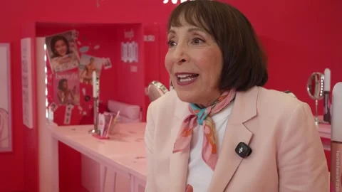 Didi Conn reminisces about the original Grease film as she steps on stage again 库存影片 340357915