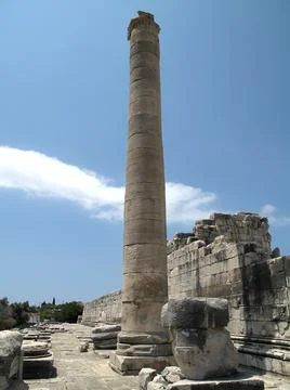 Didyma Temple Apollo Stock Photos
