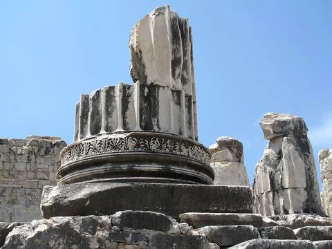 Didyma Temple Apollo Stock Photos