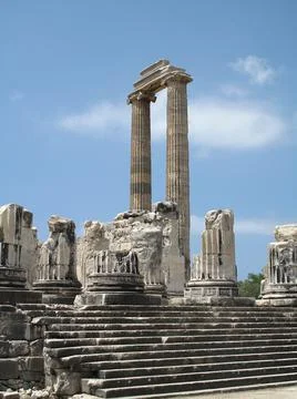 Didyma Temple Stock Photos