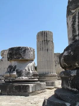 Didyma Temple Stock Photos