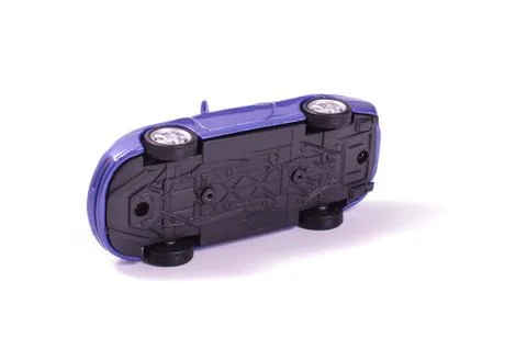 Die cast model car isolated on the white background Stock Photos