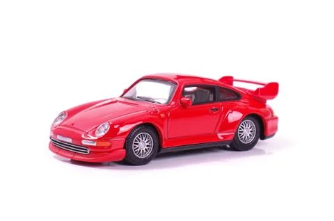 Die cast model car isolated on the white background Stock Photos