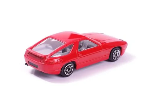 Die cast model car isolated on the white background Stock Photos
