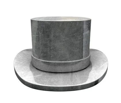 Die-cast top hat Stock Illustration