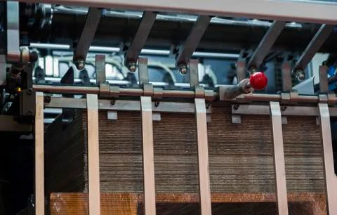 The die cutting machine Stock Photos