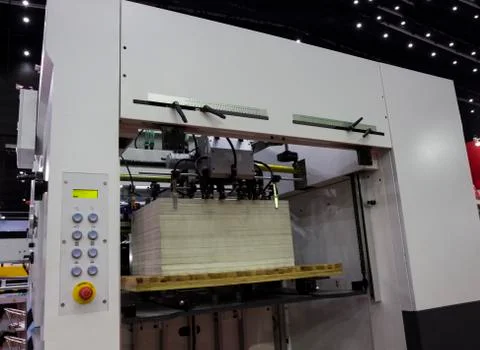 The die cutting machine Stock Photos